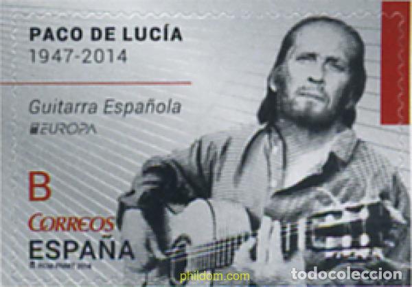 Sellos: 317891 MNH ESPA&Ntilde;A 2014 EUROPA CEPT. GUITARRA ESPA&Ntilde;OLA. PACO DE LUC&Iacute;A