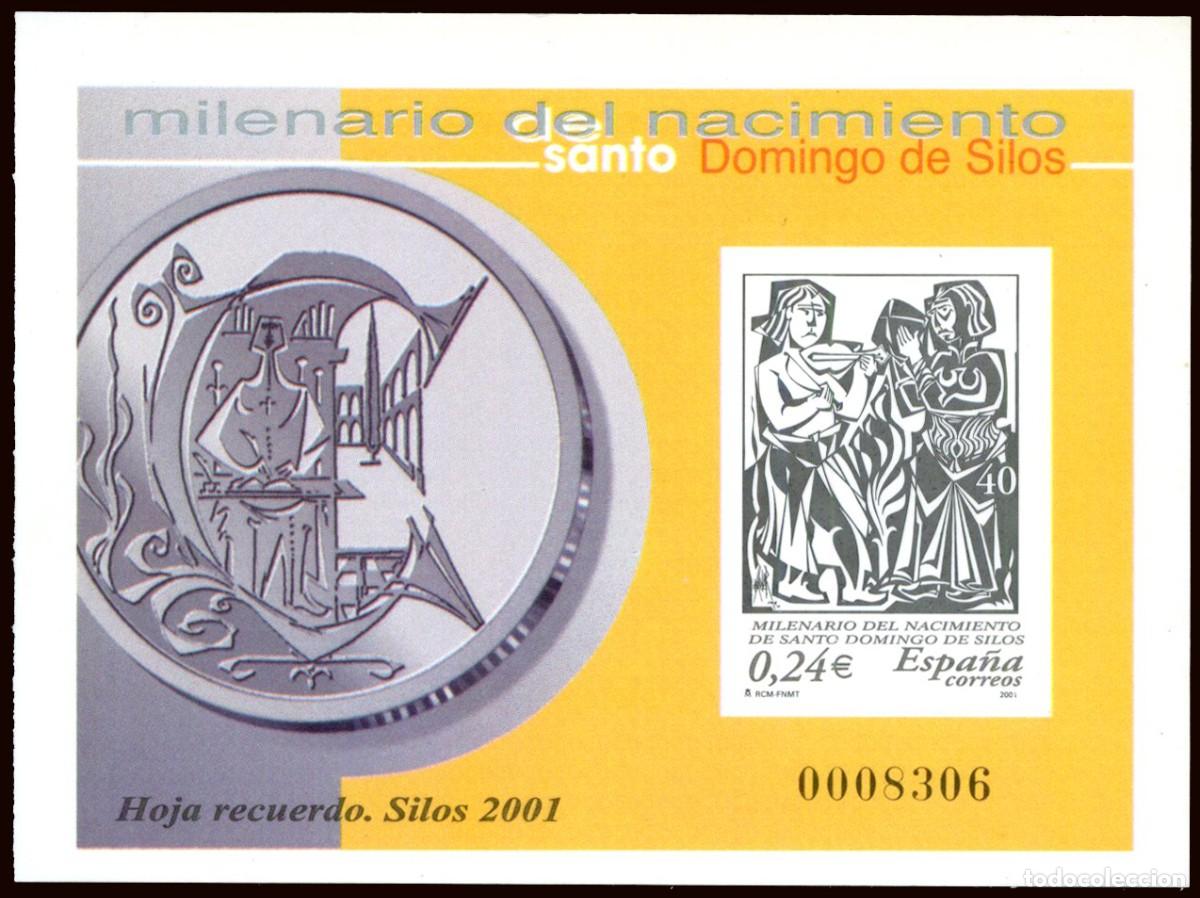 Sellos: Espa&ntilde;a - Hojas Recuerdo - Edi 136 - 2001 - Silos