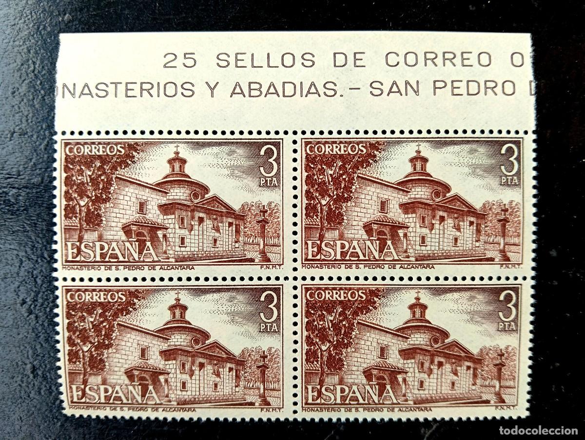 Sellos: ESPA&Ntilde;A 1976 - EDIFIL 2375 - SAN PEDRO DE ALC&Aacute;NTARA - BLOQUE DE 4