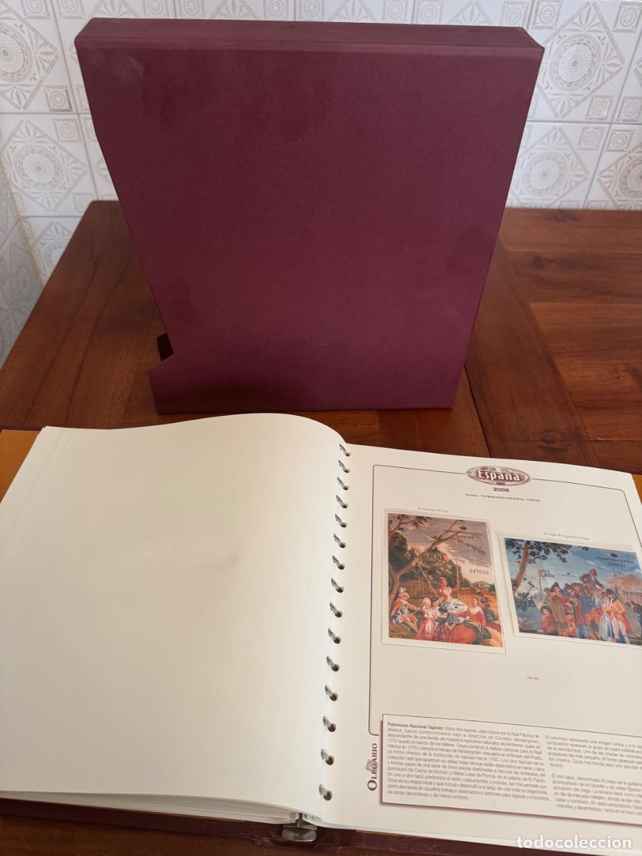 Sellos: Colecci&oacute;n de sellos a&ntilde;os 2007-2009, montados en alb&uacute;m Edifil, nuevos.