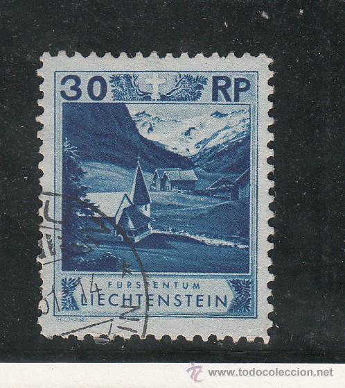 Sellos: liechtenstein   99 usada, valle de samina, - Foto 1