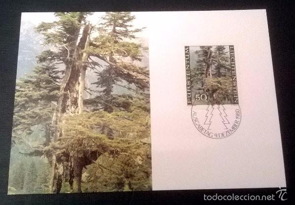 Sellos: TARJETA MAXIMA  LIECHTENSTEIN 3 - Foto 1