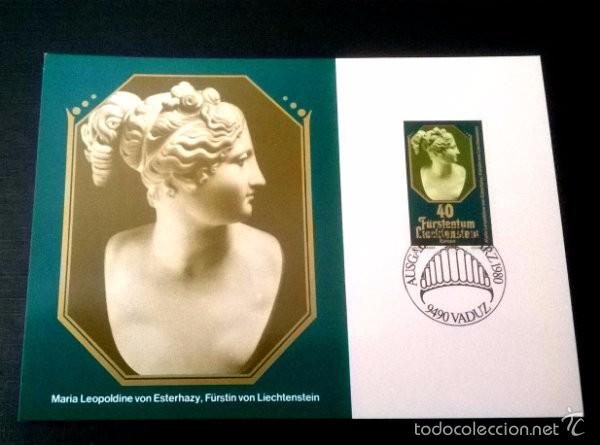 Sellos: TARJETA MAXIMA  LIECHTENSTEIN 17 - Foto 1