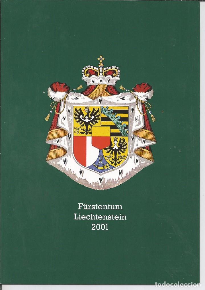 Sellos: Liechtenstein 2001 - Year Pack MNH - Foto 1