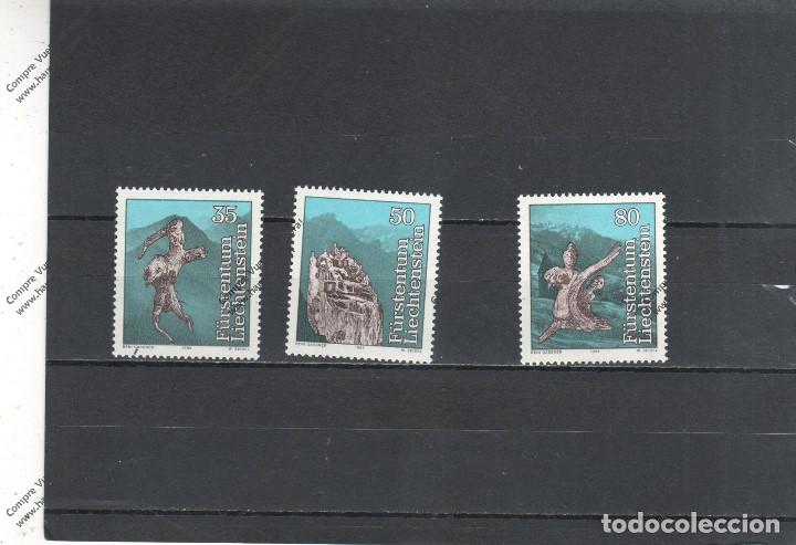 Sellos: Liechtenstein n&ordm; 784 al 786 (**) - Foto 1
