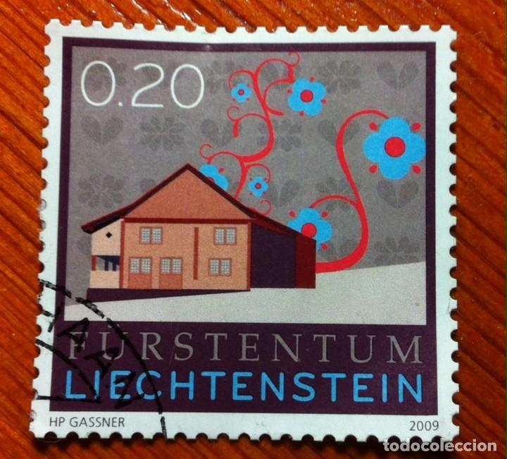 Sellos: SELLO LIECHTENSTEIN USADO - Foto 1