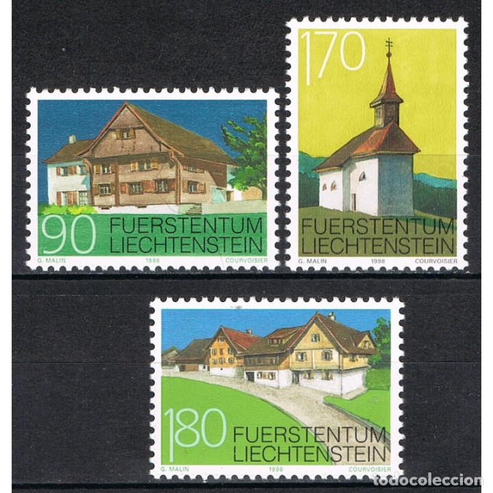 Sellos: [CF5182a] Liechtenstein 1998, Serie Edificios hist&oacute;ricos (MNH) - Foto 1