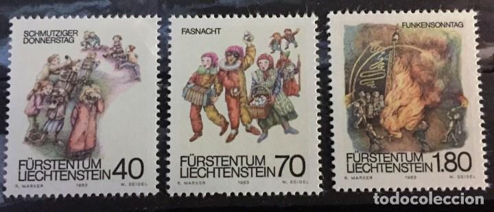 Sellos: LIECHTENSTEIN, carnaval - Foto 1