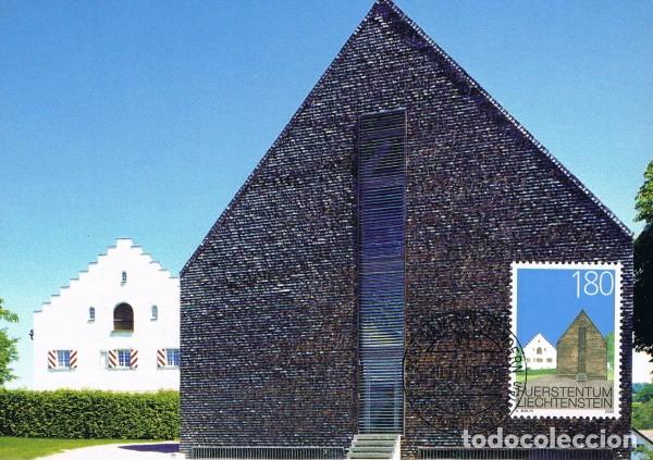 Sellos: [B0208] Liechtenstein 2006, MaxiCard Edificios protegidos (N) - Foto 1