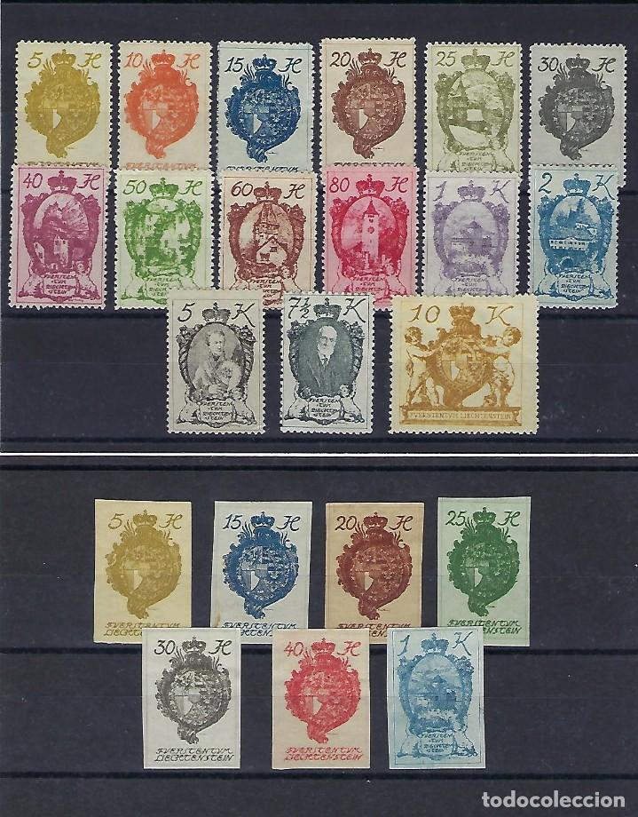 Sellos: LIECHTENSTEIN. A&ntilde;o 1920. - Foto 1