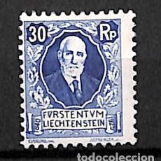 Sellos: LIECHTENSTEIN, 1925 YVERT Nº 74 /*/. Lote 349902634