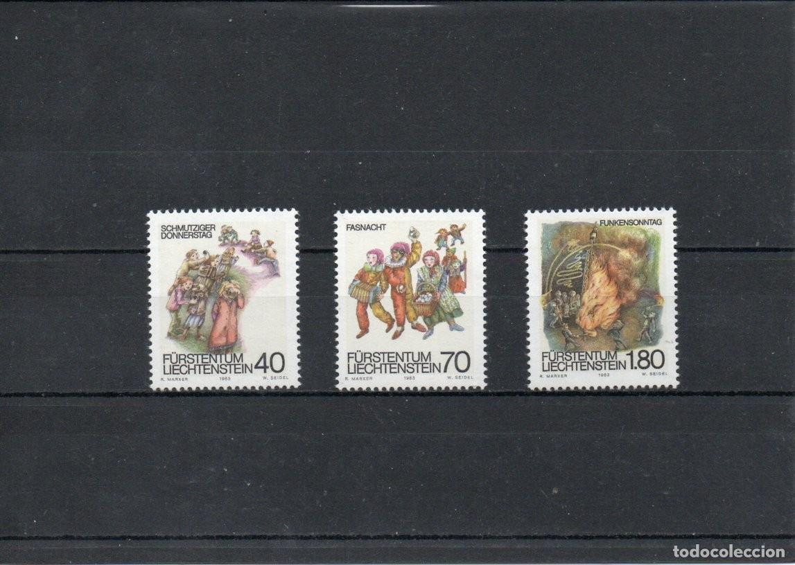 Sellos: LIECHTENSTEIN. CARNAVALES. - Foto 1
