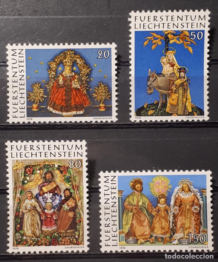 Sellos: Liechtenstein ** .1976. Navidad. - Foto 1