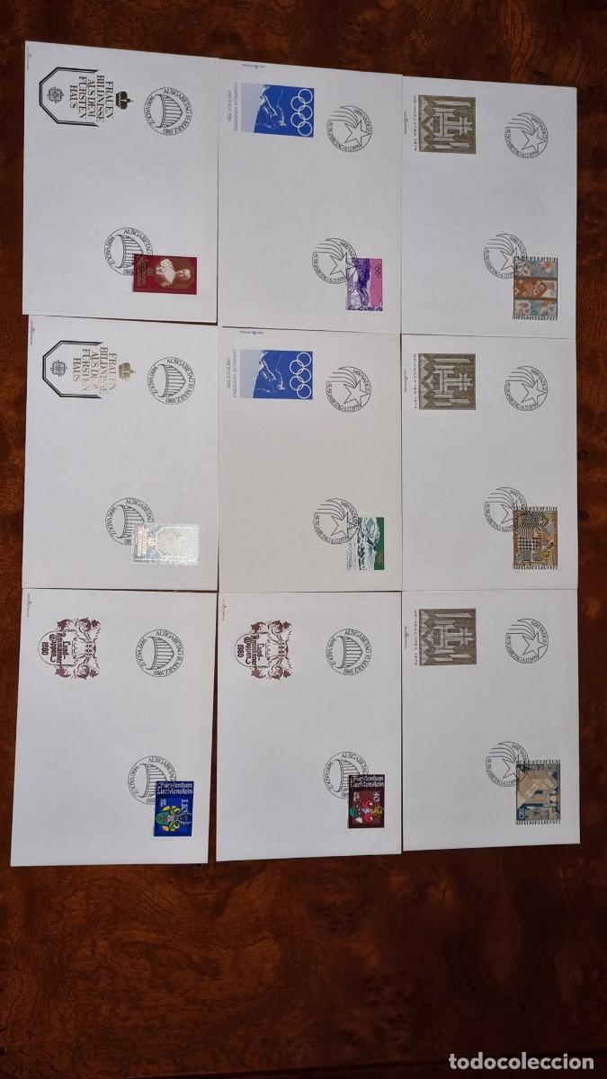 Sellos: 50 sobres LIECHTENSTEIN - Foto 1