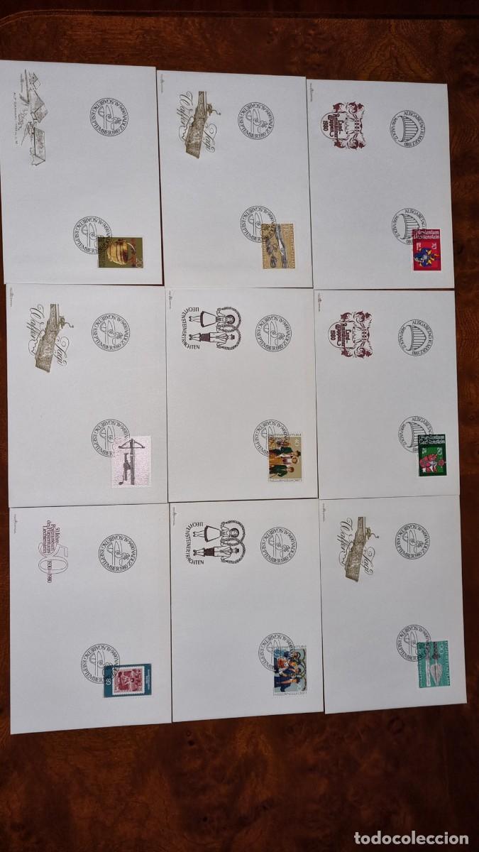 Sellos: 50 sobres LIECHTENSTEIN - Foto 2