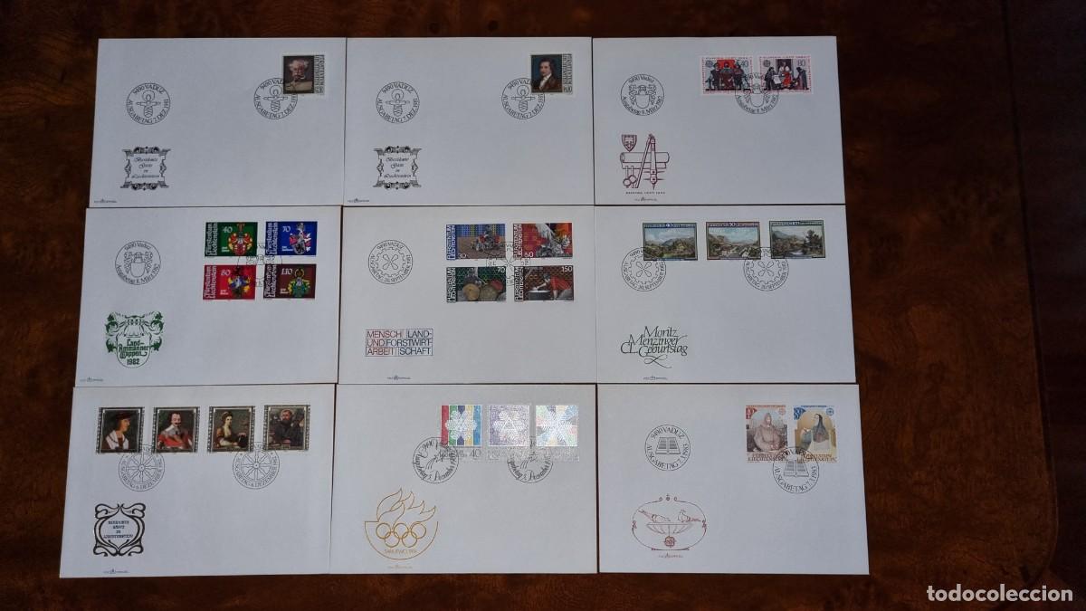 Sellos: 50 sobres LIECHTENSTEIN - Foto 5