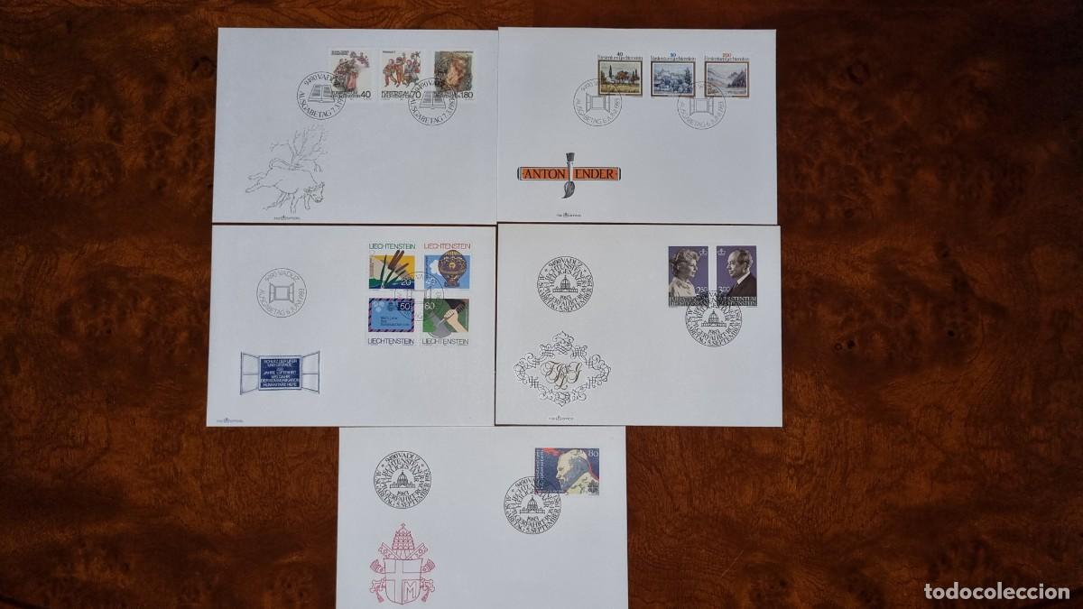 Sellos: 50 sobres LIECHTENSTEIN - Foto 6