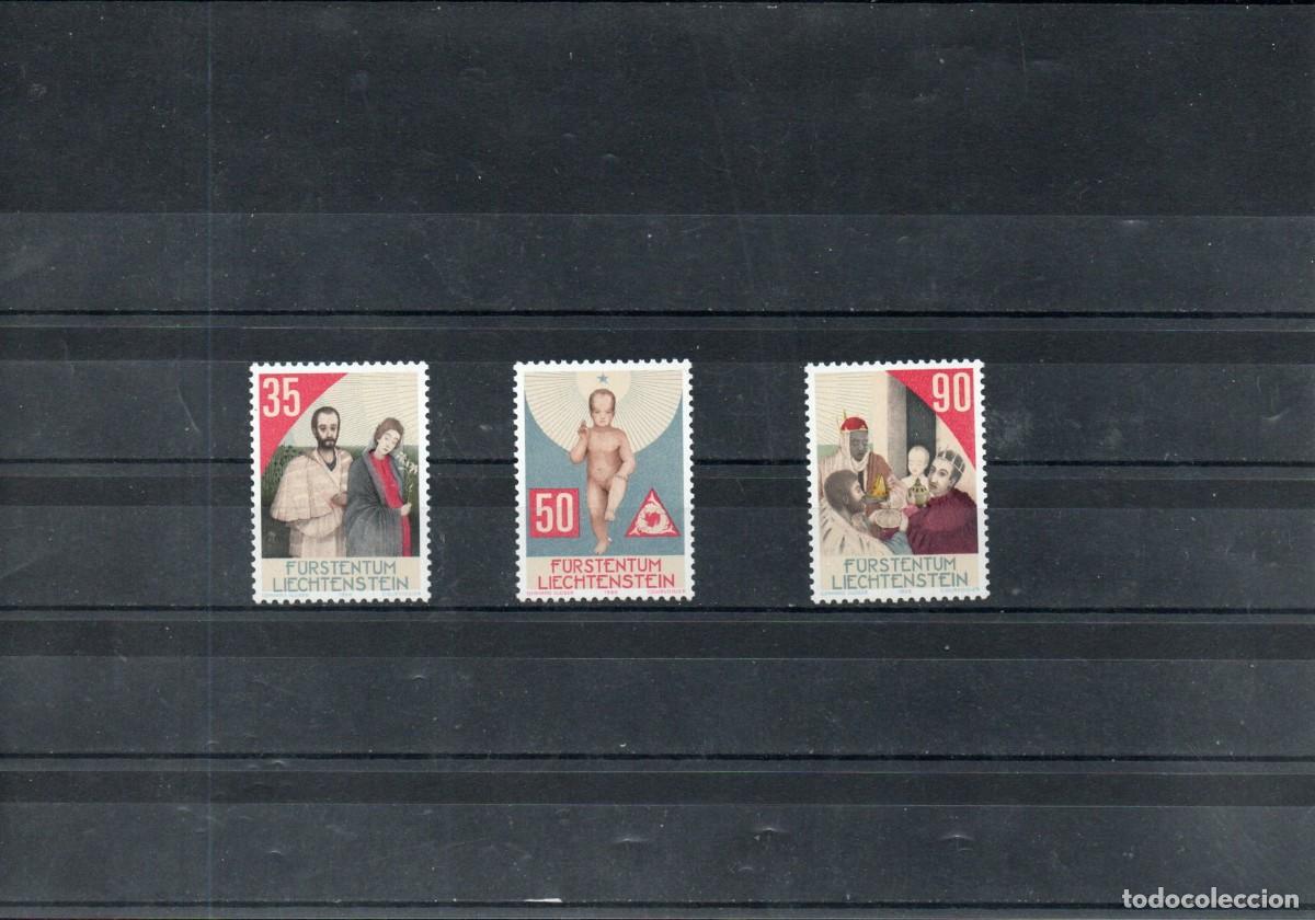 Sellos: LIECHTENSTEIN. NAVIDAD 1988. - Foto 1