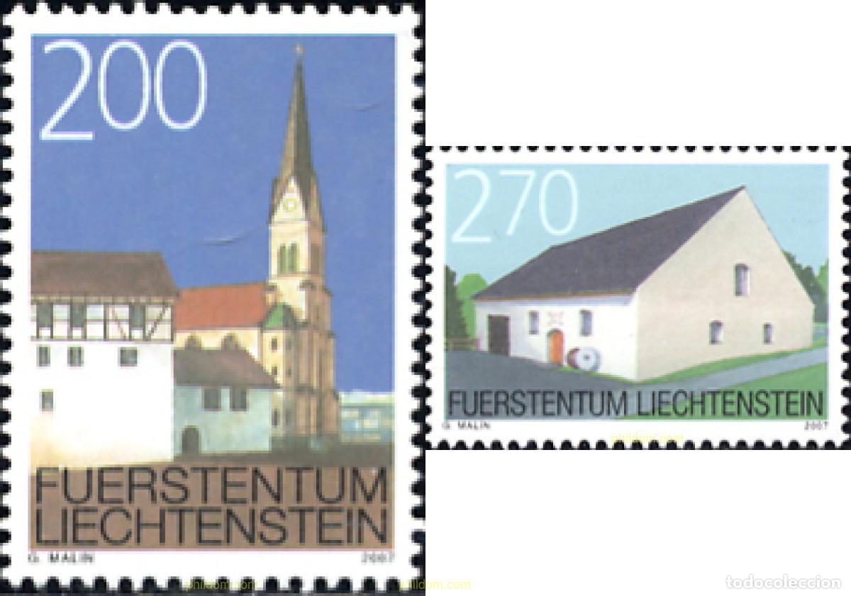 Sellos: 218455 MNH LIECHTENSTEIN 2007 EDIFICIOS - Foto 1