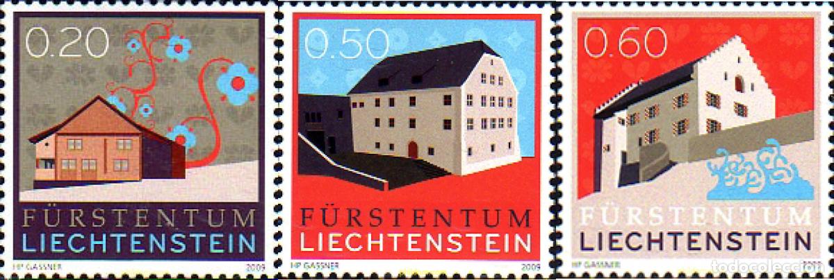 Sellos: 235751 MNH LIECHTENSTEIN 2009 EDIFICIOS - Foto 1