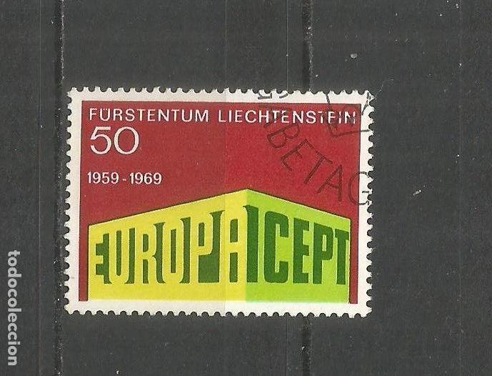 Sellos: LIECHTENSTEIN YVERT NUM. 454 USADO - Foto 1