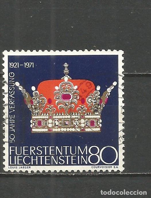 Sellos: LIECHTENSTEIN YVERT NUM. 490 USADO - Foto 1