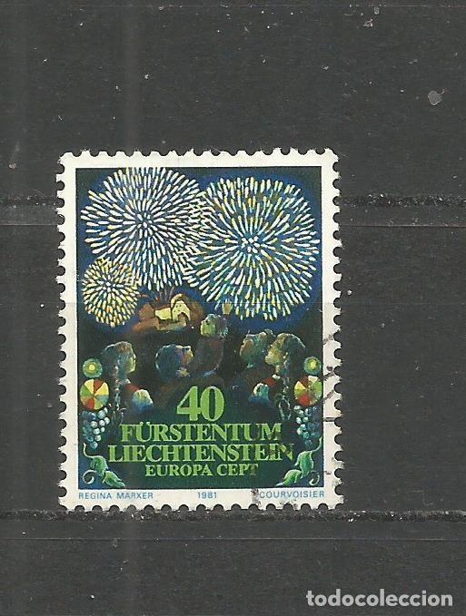 Sellos: LIECHTENSTEIN YVERT NUM. 705 USADO - Foto 1