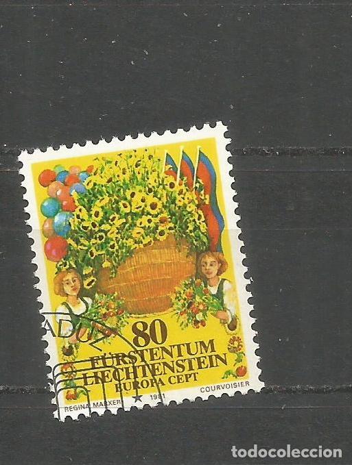 Sellos: LIECHTENSTEIN YVERT NUM. 706 USADO - Foto 1