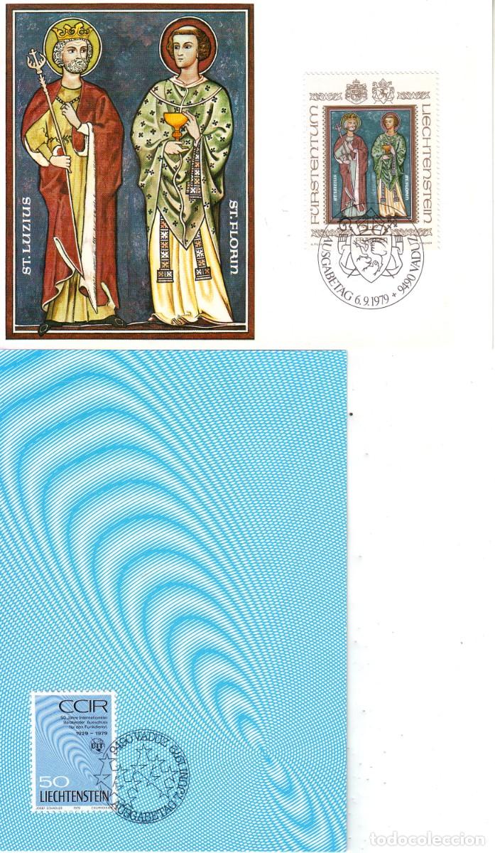 Sellos: TARJETAS LIECHTENSTEIN - Foto 1
