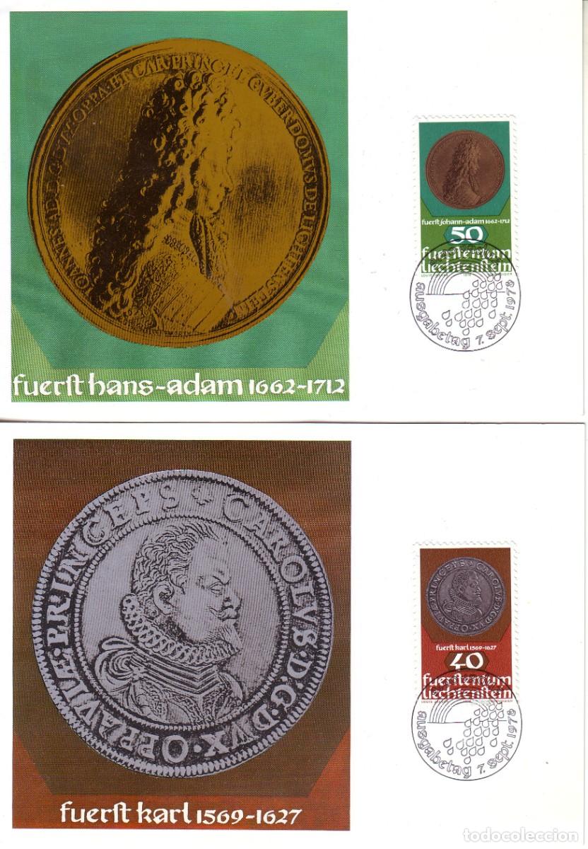 Sellos: TARJETAS DE LIECHTENSTEIN - Foto 1