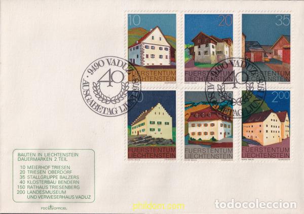 Sellos: 715902 USED LIECHTENSTEIN 1978 EDIFICIOS DEL PRINCIPADO - Foto 1