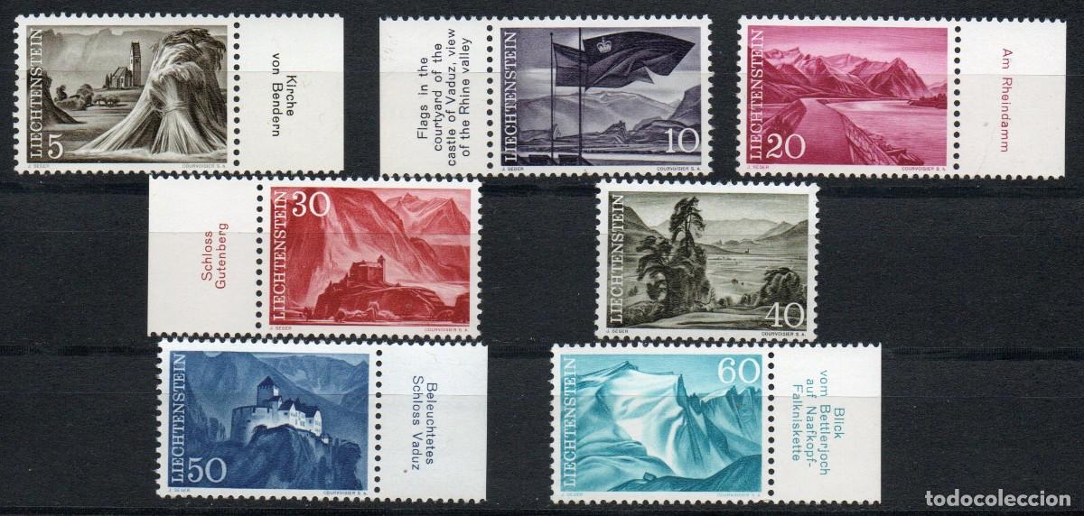 Sellos: LIECHTENSTEIN A&Ntilde;O 1959 1964 YV 342 A/47*** VISTAS Y PAISAJES AGRICULTURA TURISMO NATURALEZA