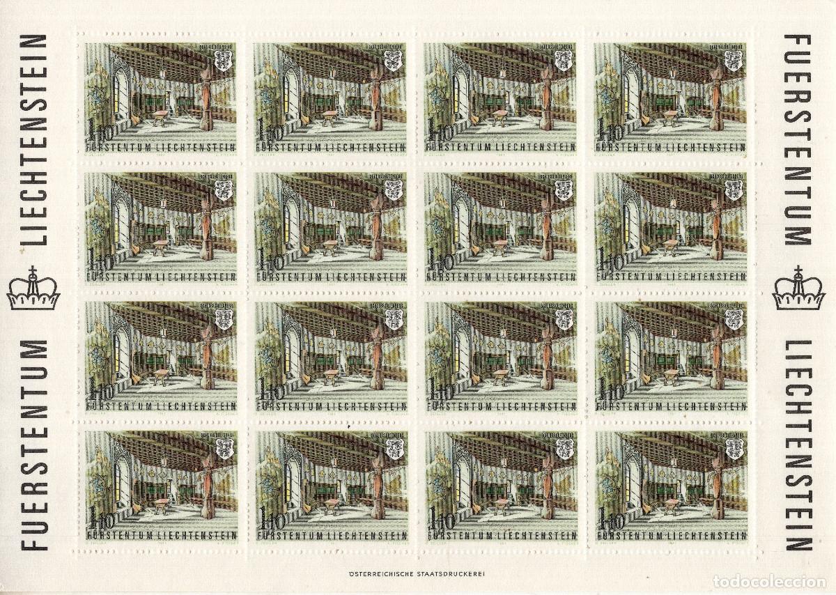 Sellos: LIECHTENSTEIN 1981 MINI-SHEET MICHEL LI 783