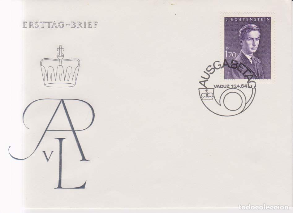 Sellos: Liechtenstein 1964 yvert 349 FDC SPD Principe Heredero (E699-175)