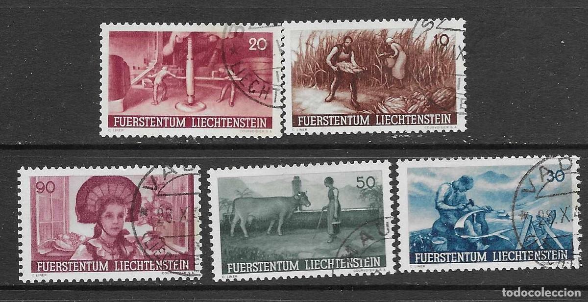 Sellos: LIELIECHTENSTEIN- 19241- USADO - AGRICULTURA