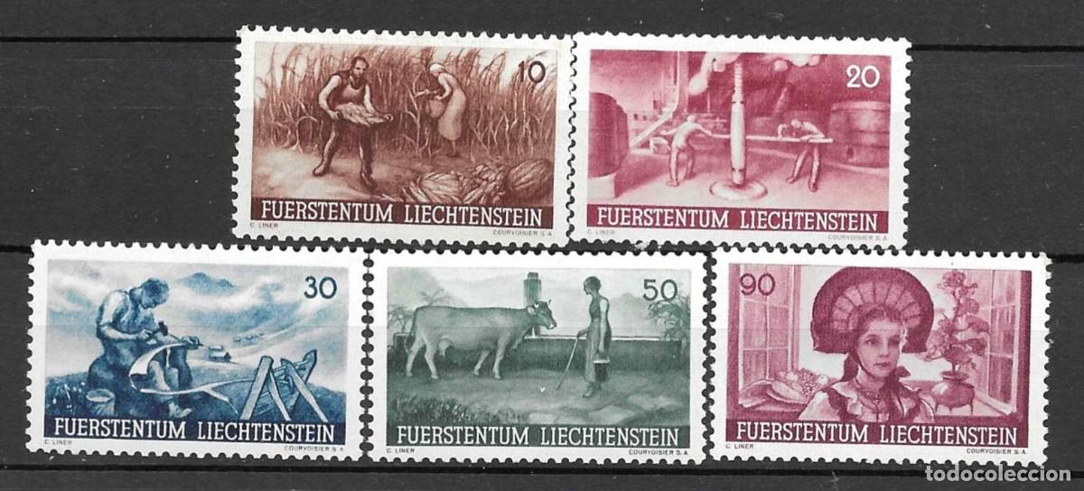 Sellos: LIECHTENSTEIN- 1941- NUEVOS- AGRICULTURA- SERIE COMPLETA