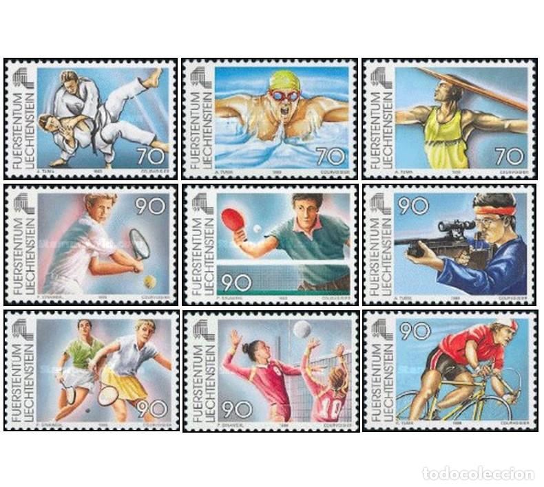 Sellos: Liechtenstein 1999 SW1207/15 &rdquo;Juegos de Vaduz&rdquo;./ Nuevo, sin charnela, MNH.