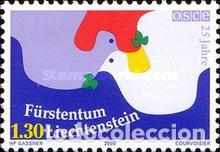 Sellos: Liechtenstein 2000 SW1252 &rdquo;Cooperaci&oacute;n y Seguridad en Europa&rdquo;./ Nuevo, sin charnela, MNH.