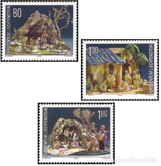 Sellos: Liechtenstein 2000 SW1253/55 &rdquo;Navidad: Misterios&rdquo;./ Nuevo, sin charnela, MNH.