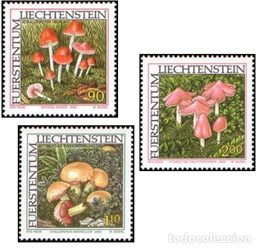Sellos: Liechtenstein 2000 SW1256/58 &rdquo;Setas raras&rdquo;./ Nuevo, sin charnela, MNH.