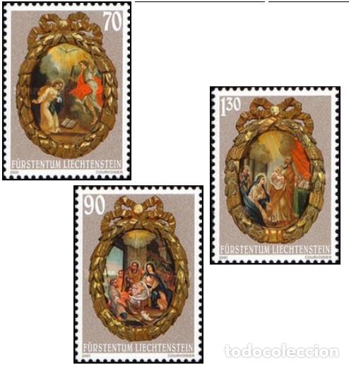 Sellos: Liechtenstein 2001 SW1279/81 &rdquo;Navidad&rdquo;./ Nuevo, sin charnela, MNH.