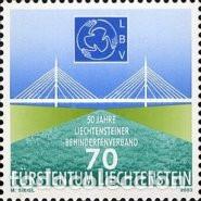 Sellos: Liechtenstein 2003 SW1320 &rdquo;Personas con discapacidad&rdquo;./ Nuevos, sin charnela, MNH.