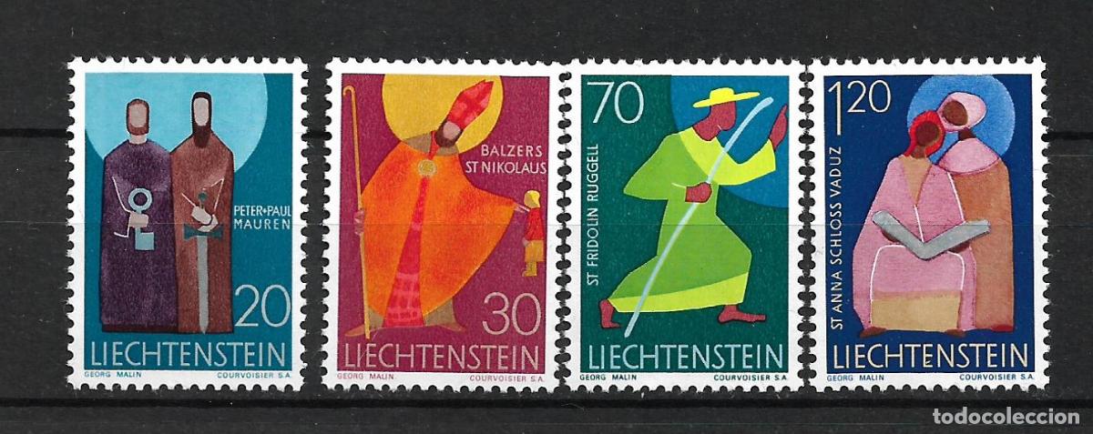 Sellos: liechtenstein 1967 serie completa ** mnh 3&euro;- 33/47
