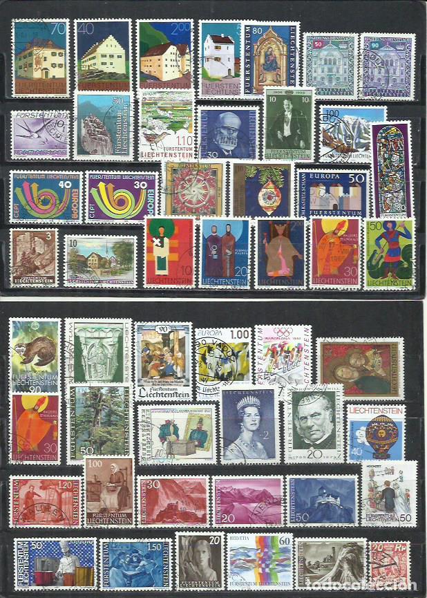 Sellos: G378F-COLECCI&Oacute;N LOTE LIECHTENSTEIN EJEMPLARES DE LUJO. CONJUNTO ALTO VALOR