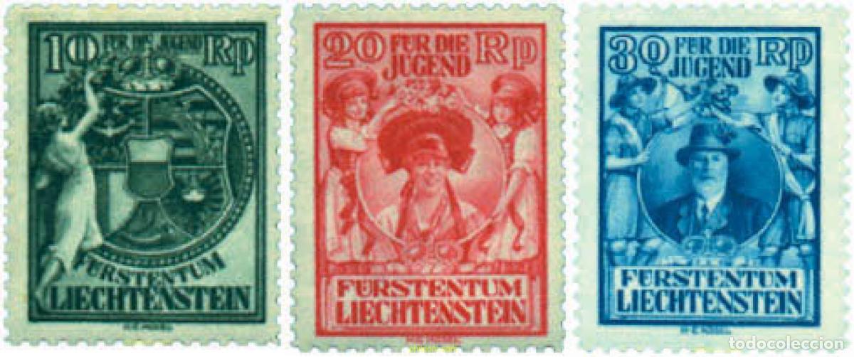 Sellos: 339226 HINGED LIECHTENSTEIN 1932 PRO INFANCIA