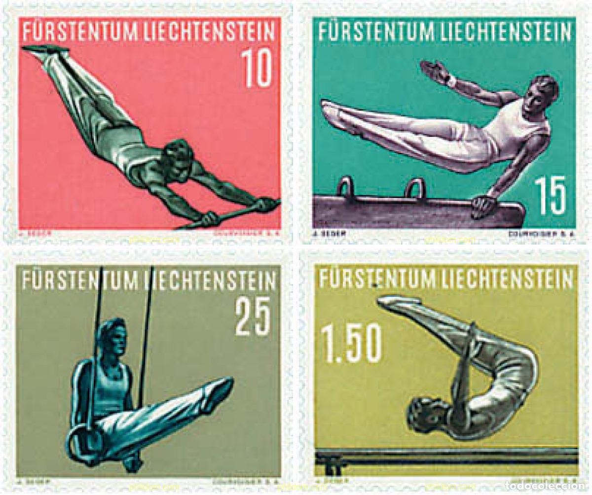 Sellos: 78274 MNH LIECHTENSTEIN 1957 DEPORTES