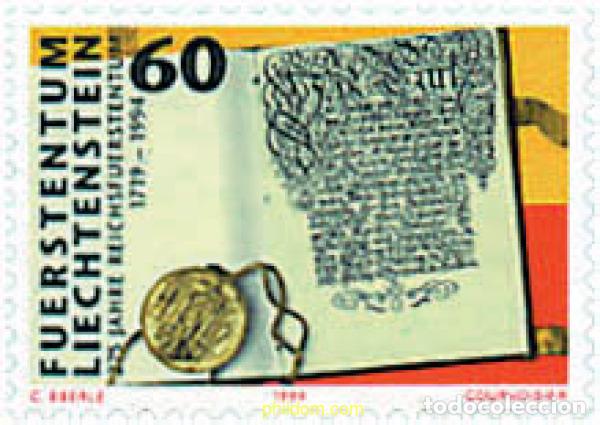 Sellos: 218146 MNH LIECHTENSTEIN 1994 ANIVERSARIOS Y ACONTECIMIENTOS