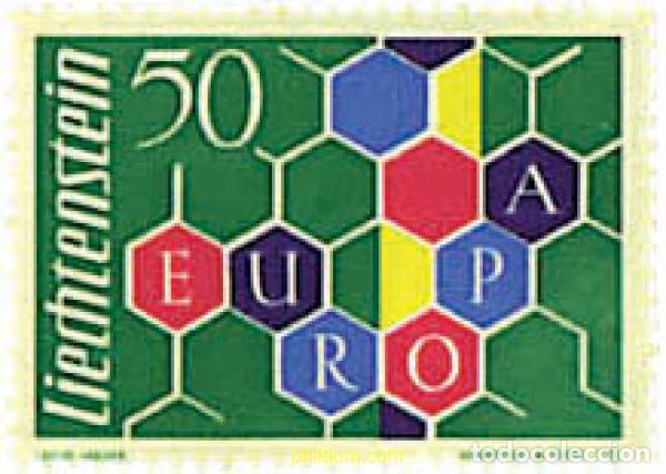 Sellos: 339244 HINGED LIECHTENSTEIN 1960 EUROPA CEPT