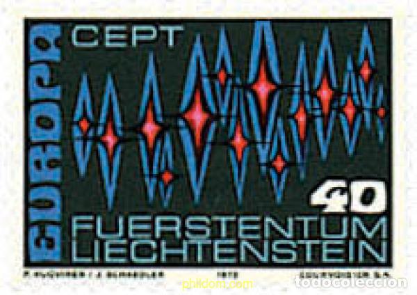 Sellos: 77709 MNH LIECHTENSTEIN 1972 EUROPA CEPT. COMUNICACIONES