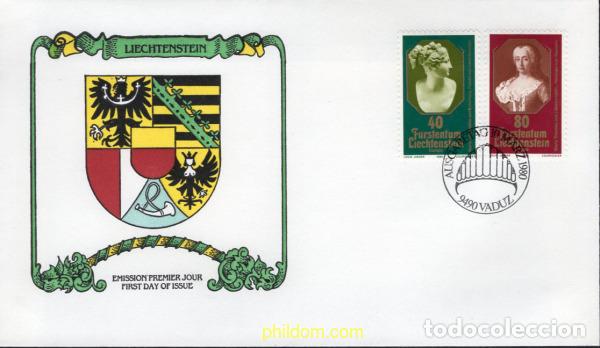 Briefmarken: 633725 MNH LIECHTENSTEIN 1980 EUROPA CEPT. GENTE FAMOSA